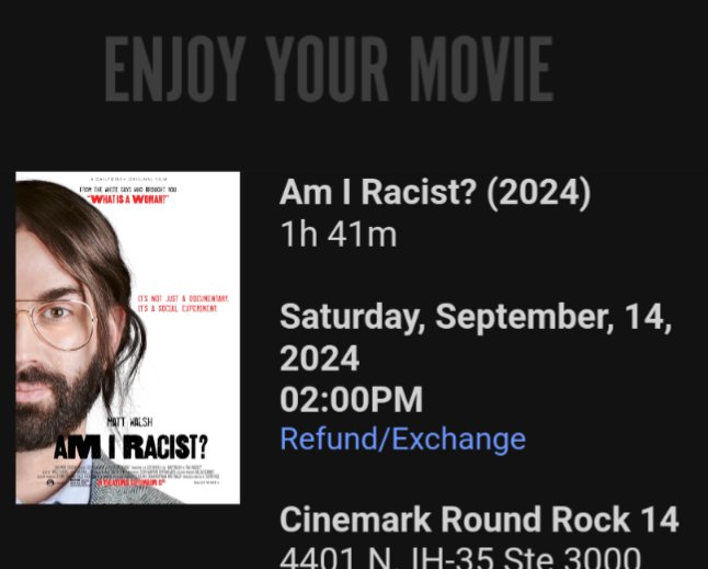 Hilarious, poignant, honest, and so important. Thank you, <a href="/MattWalshBlog/">Matt Walsh</a> and <a href="/benshapiro/">Ben Shapiro</a>! P.S. I need those workshop slides! 😂 #AmIRacistMovie