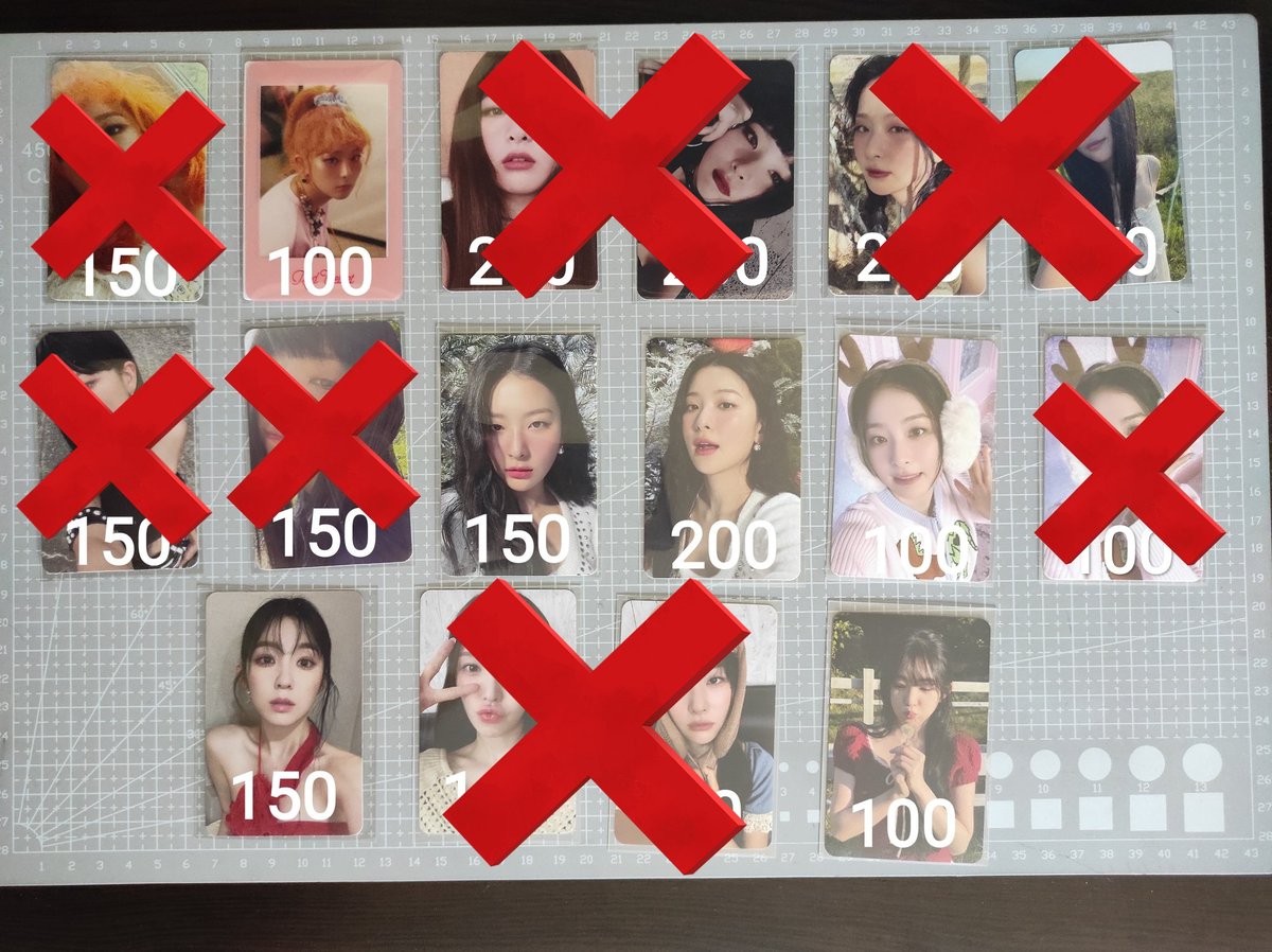 joy seulgi red velvet satıs

fiyatları kendi aldığım fiyatlara göre belirledim fazla veya eksik olan varsa uyarabilirsiniz. yıldız koyduklarımda ufak hasarlar var onun haricinde hasarsızlar. 3+ alımlarda indirim yaparım

kalanlar bu sekilde