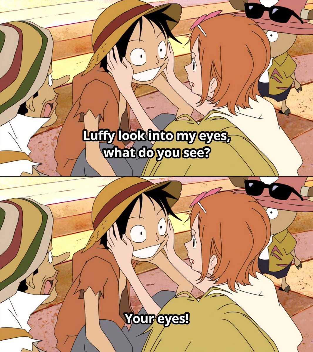 strawhats's tweet photo. Luffy being Luffy 🤣 https://t.co/6lFSZ6sql9