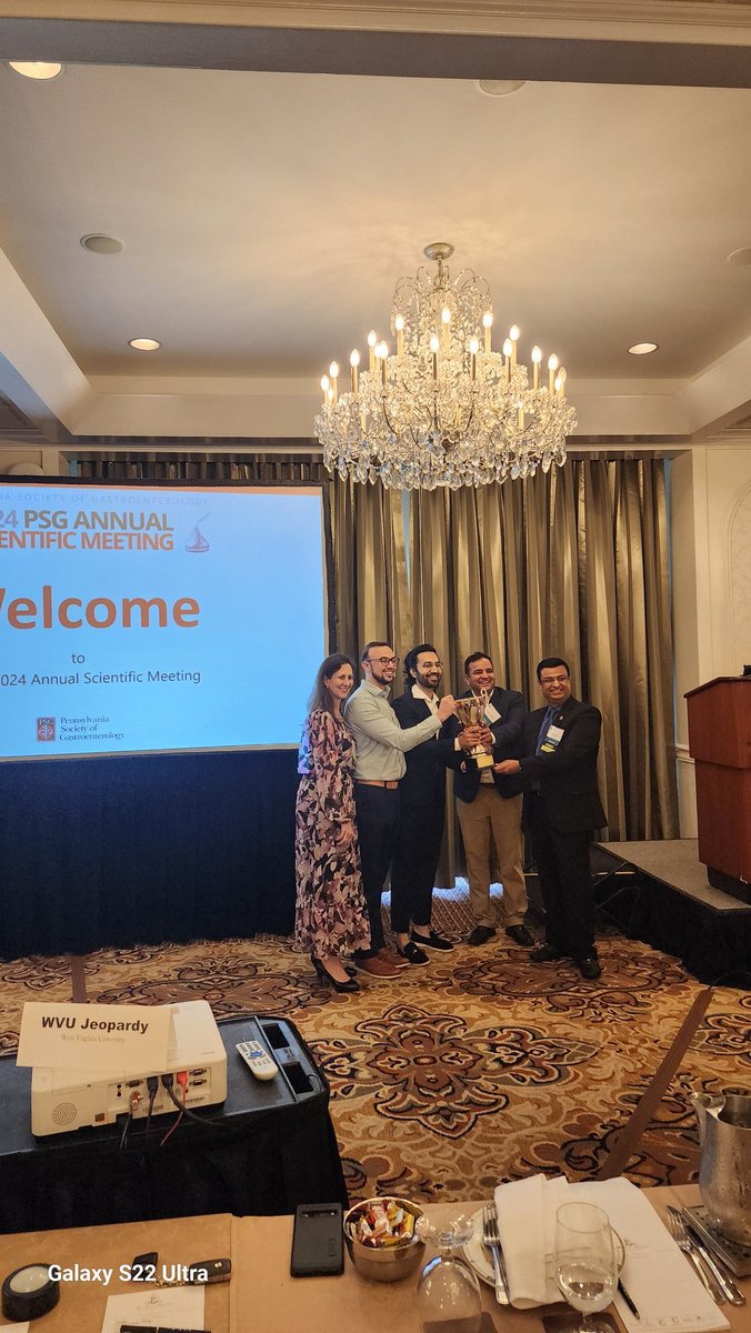 Congrats to our team for winning the <a href="/PaGastroSoc/">Pennsylvania Society of Gastroenterology (PSG)</a> meeting fellows' jeopardy!!!