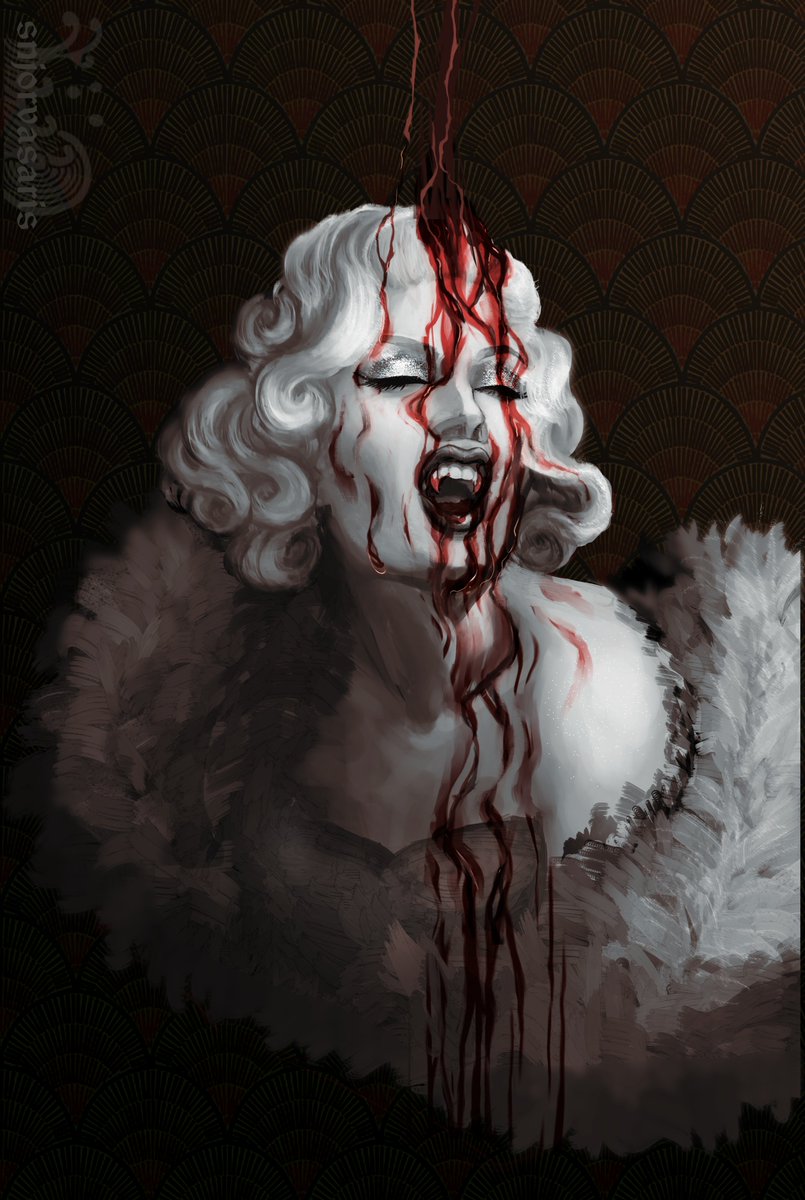 snjorvasaris's tweet image. #worldofdarkness #malkavian #vtm #vamily #dragqueen