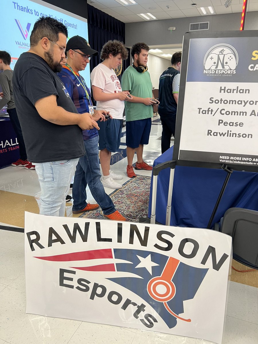 Loiselle R. Tejada (@loisellertejada) on Twitter photo Saturday morning fun with cross country and esports! Special shout out to cross country coaches Sosa, Reyes and esports coach Herrera! Way to go Patriots ❤️💙 <a href="/NISDRawlinson/">Rawlinson MS</a> Saturday morning fun with cross country and esports! Special shout out to cross country coaches Sosa, Reyes and esports coach Herrera! Way to go Patriots ❤️💙 <a href="/NISDRawlinson/">Rawlinson MS</a>