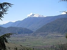SubyNews's tweet image. #FILETTINO - Primi fiocchi di neve sul monte Viglio