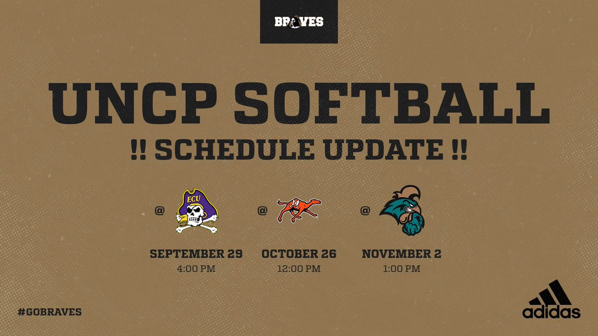 ‼️ Fall schedule update ‼️