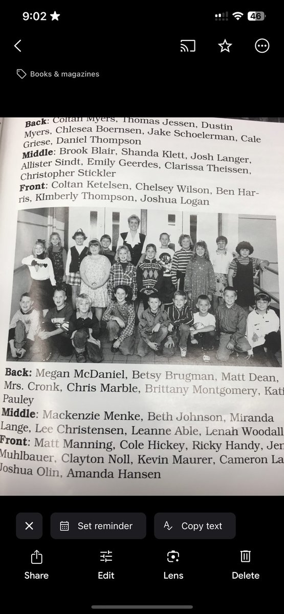 kit_kat2k6's tweet image. #RoyalClass 3rd grade &amp;amp; 4th grade. Me in 1st grade timing it right to wave at homecoming ‘93. Leanne Abel didn’t know why I was waving. She didn’t know about my pack with #theboys