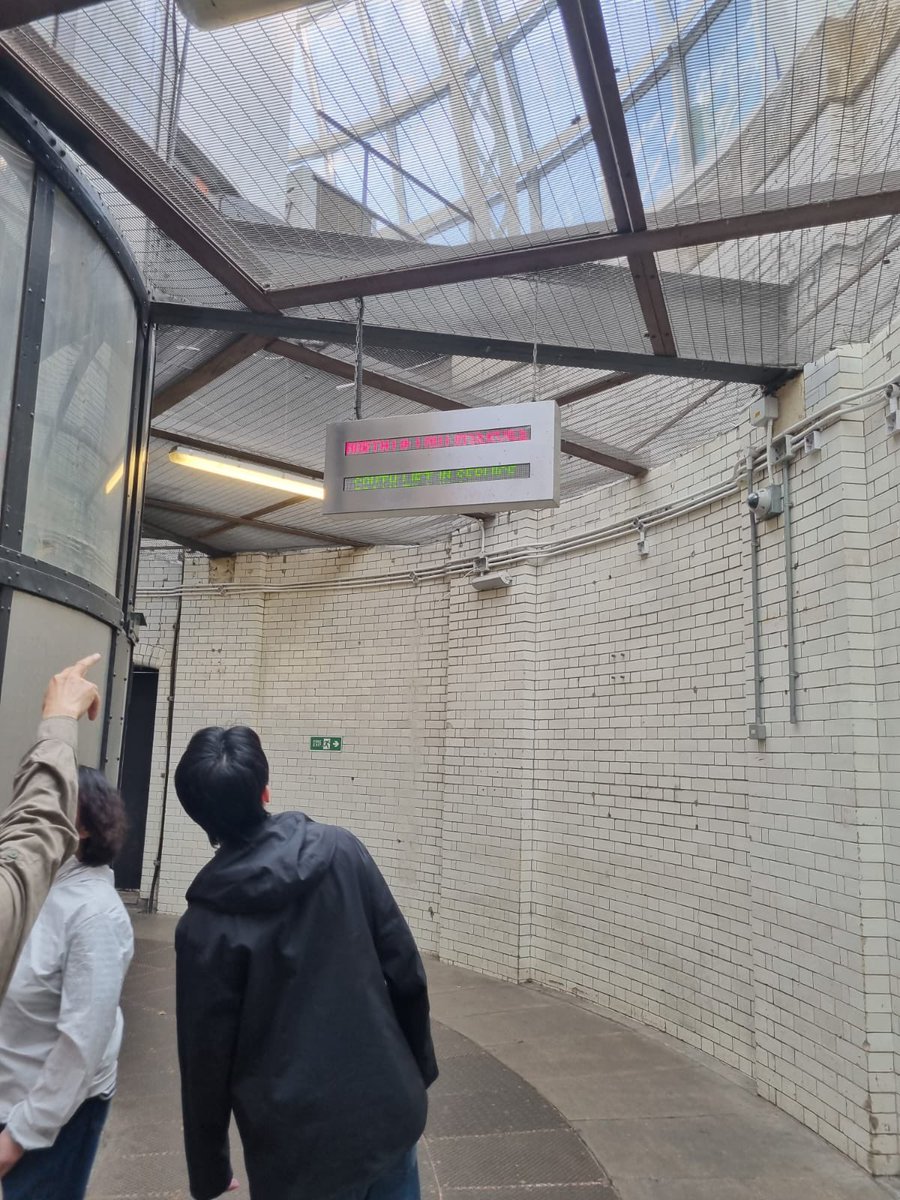 GreenwichLift's tweet photo. Signs are not always right! While the sign says one of the lifts is not working, both are working. 
Before using the stairs, I recommend always checking the lifts! https://t.co/qVhxuZaHSI