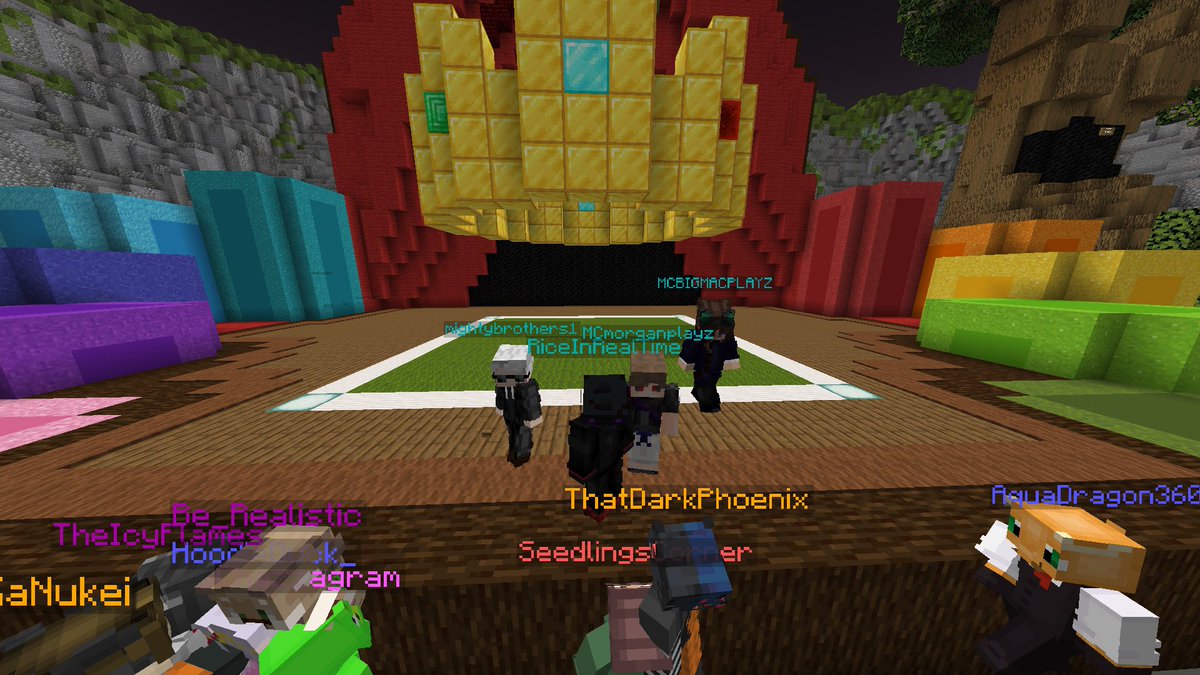 Congrats to Put this team in a Library <a href="/MCmorganplayz/">Morgan</a> <a href="/MCBIGMACPLAYZ/">Obi 🏳️‍⚧️</a> <a href="/mightybrothers2/">Mightybrothers1</a> <a href="/RiceInRealTime/">Rice</a> What a ending to Vegetable Wars!!!! Thank you all for watching!!!