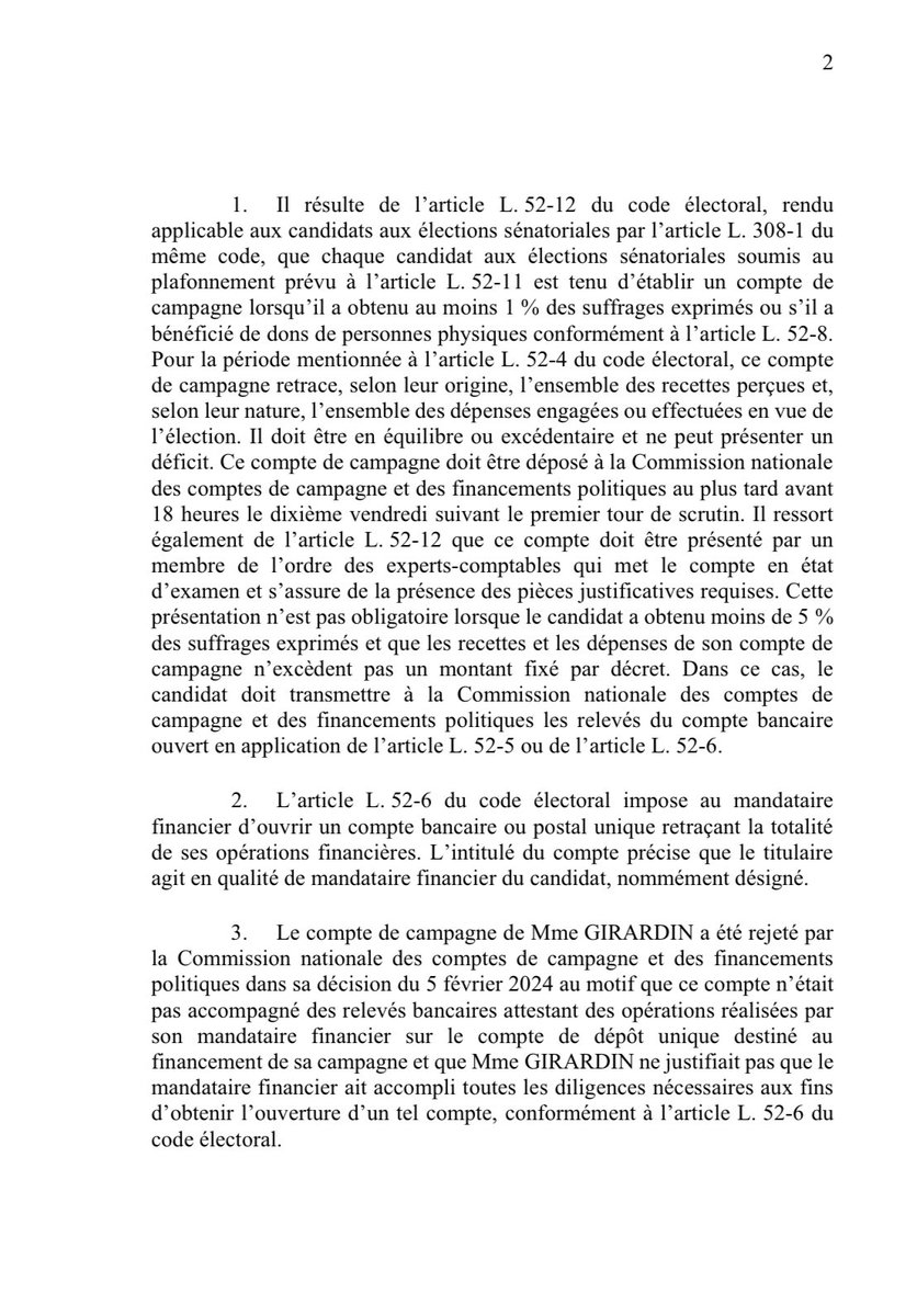 StimpflingEric's tweet photo. #Justice🔴⚖️🔴
L’ancienne ministre @outremer_gouv Annick Girardin a été déclarée inéligible et démissionnaire d’office de son mandat de sénatrice de Saint Pierre et Miquelon par le @Conseil_constit 
@guadeloupela1e @SPMla1ere @cnccfp_officiel https://t.co/iyW3zneZj5