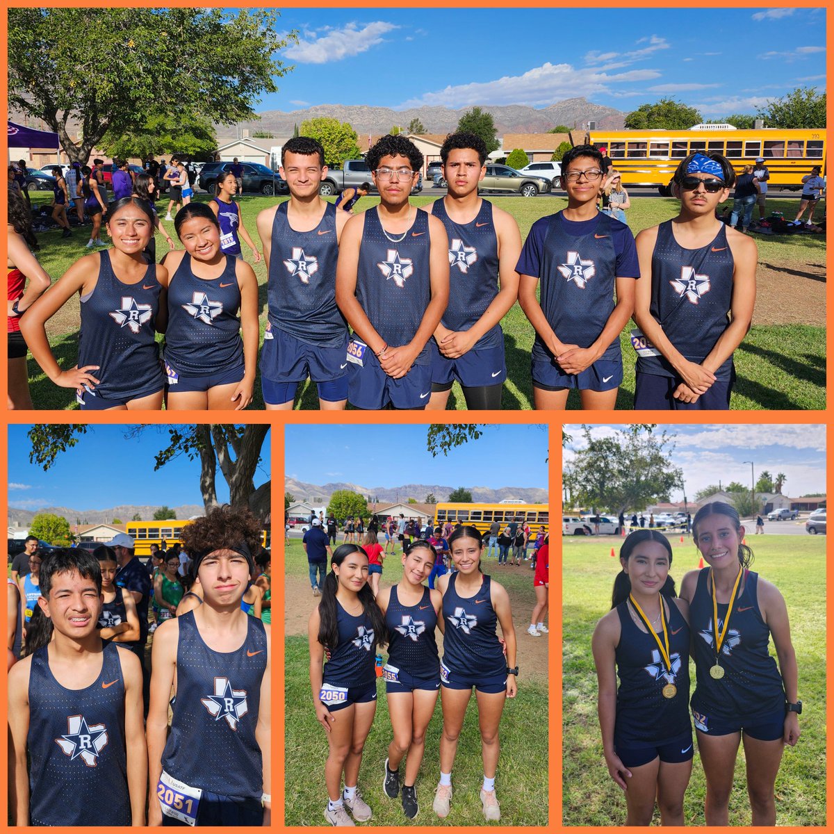 Beautiful day to compete in another meet and an opportunity to get better. Good job everyone on running hard today! One step closer to District. Congratulations to our medalists Megan and Eileen in the Open division 👏 #riverside4ever