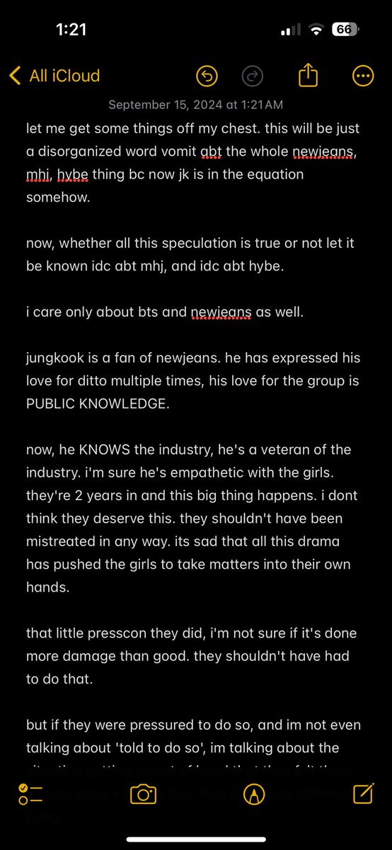 jamienimini's tweet photo. had to get some things off my chest about the whole newjeans, mhj, hybe and now, jungkook, debacle

good night. https://t.co/tw2KRWDbyK