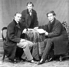 Me (right) and brother Otto (centre) with our first cousin, Prince Wilhelm of Hesse
Munich, 1863