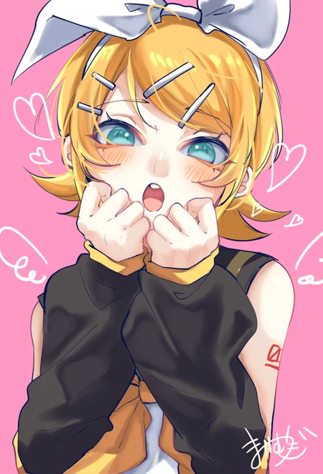 リンちゃん大好きクラブ入会??#鏡音リン 