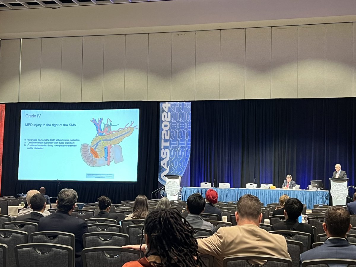 Important work from the Patient Assessment Committee of the <a href="/traumadoctors/">AAST</a> at #AAST2024 Kudos <a href="/surgery4kids/">D Notrica</a> for presenting this work so well! Let’s fix the AIS data capture in the #NTDB!#OrganInjuryScale #patientassessment #surgicalquality