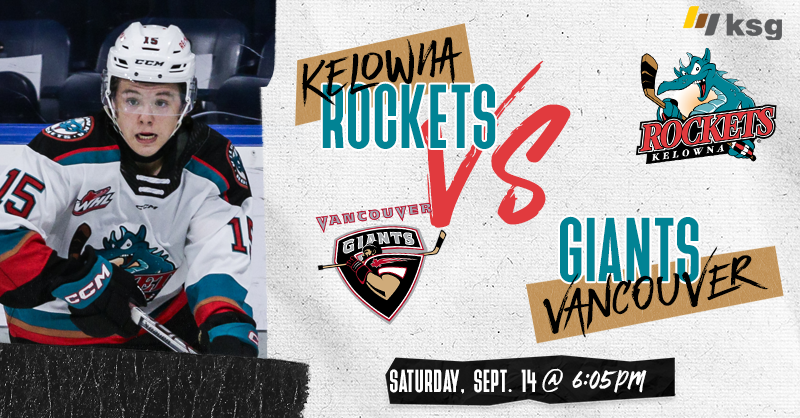 Kelowna_Rockets's tweet photo. 🚀  G A M E D A Y 🚀
 
The Rockets wrap up the exhibition season with a pair of games against the Giants. 
 
 🎟 https://t.co/S5oBuugfr6
 📝 Preview ⬇️
https://t.co/r6EDzwny0P https://t.co/iGXhx2pgNq