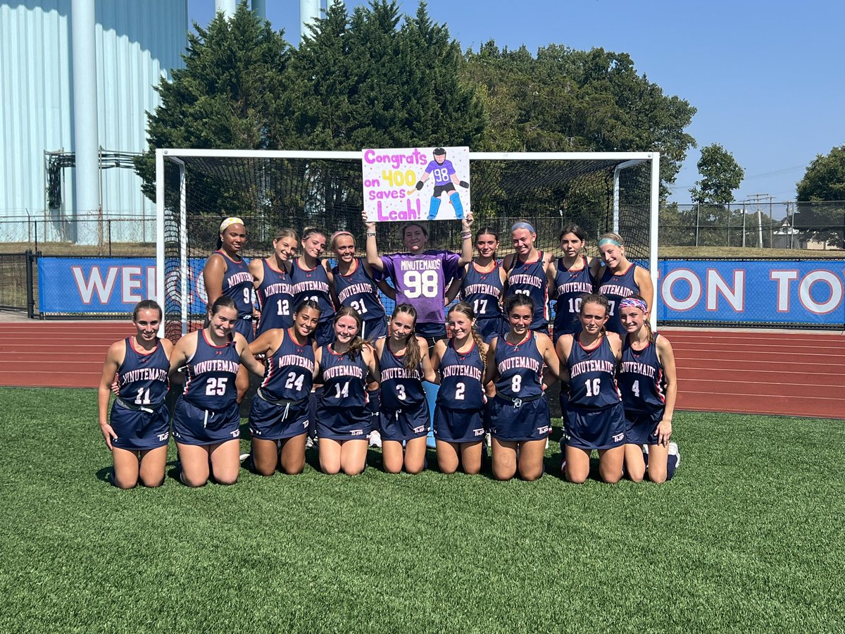 Twp_FieldHockey's tweet image. A team win and Leah Roe gets her 400th career save!!! We are SO proud of you!

#MaidforThis | #TheRealSisterhood