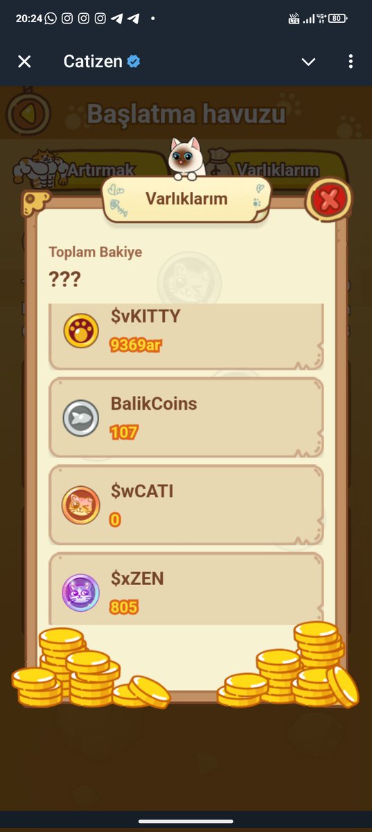 emirveysel01's tweet photo. We want these airdrop distributions to be changed. We have spent about 5 months of work and money. You are making random airdrops without looking at any criteria. Even level 25 cat owners who didn't bother at all got 250CATI coins.If you don't fix this you are a scammer #catiscam https://t.co/2gcItHFjJq