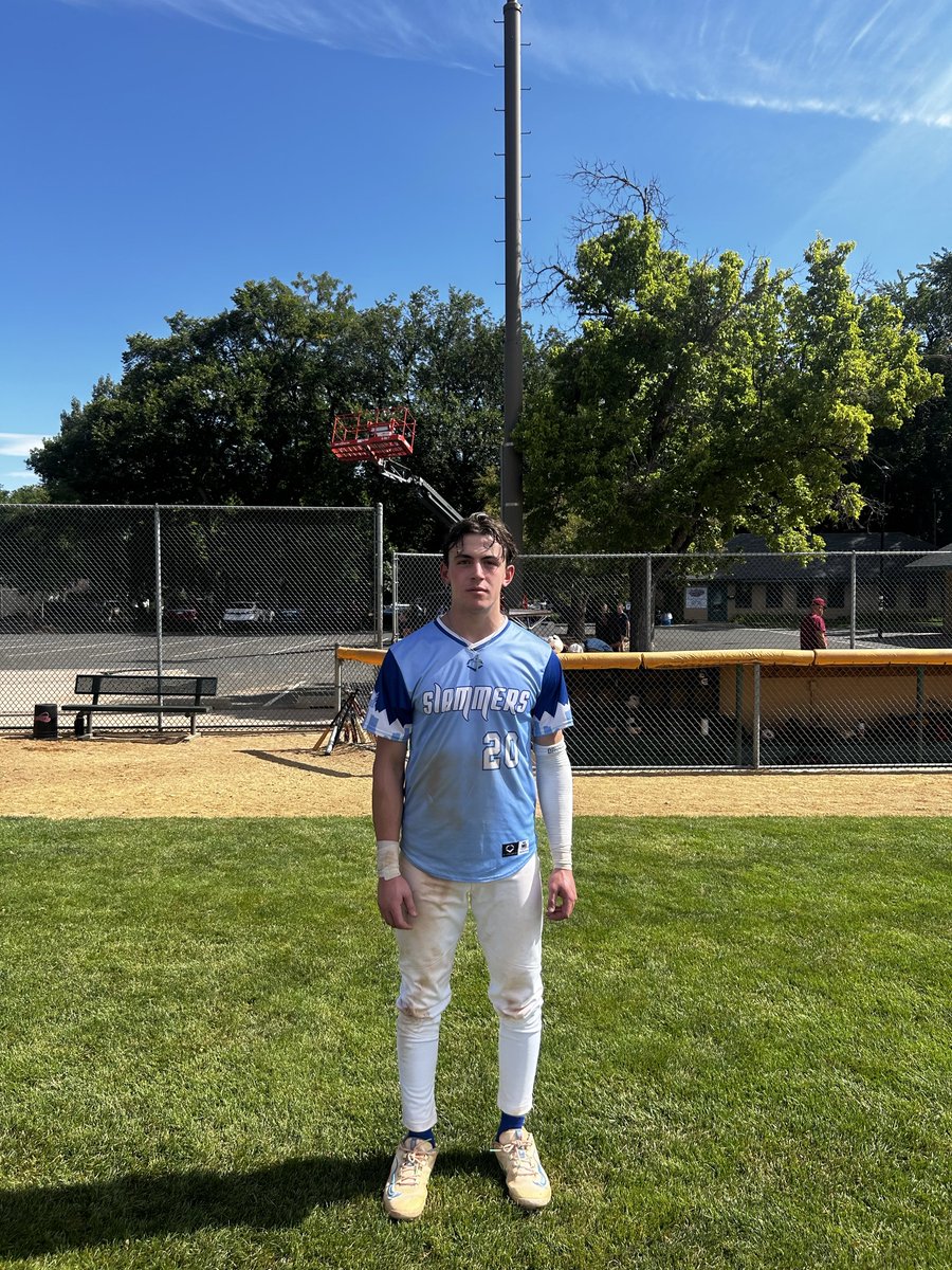 Five Tool Colorado (@fivetoolco) on Twitter photo F: <a href="/Slammersbasball/">Slammers Baseball CO</a> Grammerstorf 5, Rocky Mountain Lobos 3
PoG: <a href="/EliShappee/">Eli Shappee</a> 2-4, 2 1B F: <a href="/Slammersbasball/">Slammers Baseball CO</a> Grammerstorf 5, Rocky Mountain Lobos 3
PoG: <a href="/EliShappee/">Eli Shappee</a> 2-4, 2 1B