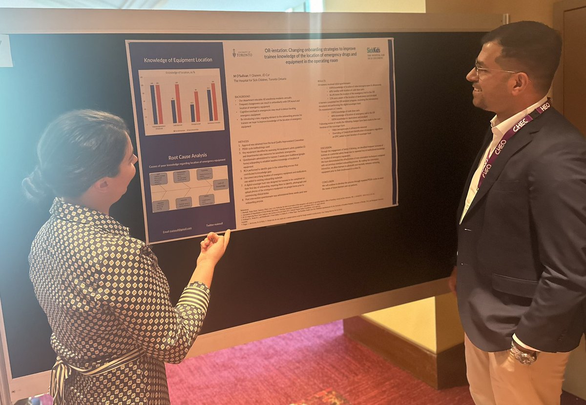 linzidowning's tweet photo. Some amazing work being presented by our @SKAnesthesia team @PedsAnesthesia @cwu26 @Maiosull Fuad Ghanem, Brendan Morgan….what a talented group of colleagues I have!! #CPAS2024 #pedsanes #skrepresent https://t.co/K4qqYJln0a
