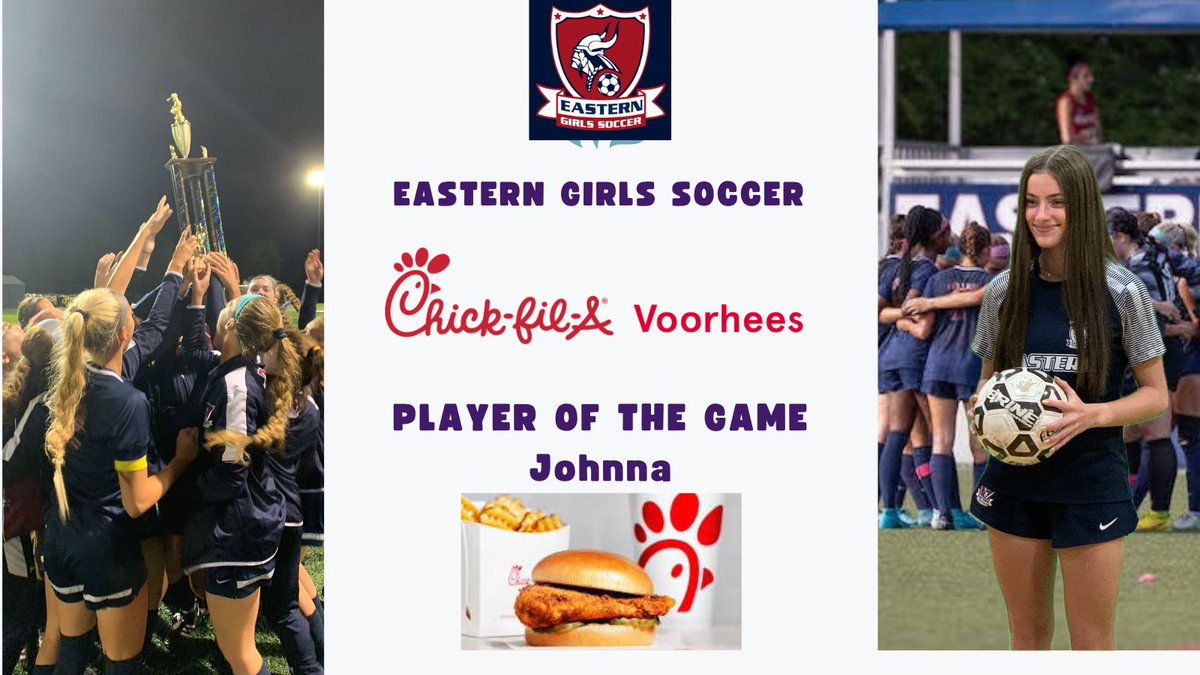 Today’s POG is Johnna. Got us started with a wonderful cross/assist on Navaeh’s opening goal. Was all over the field today in our 3-0 win at OC.