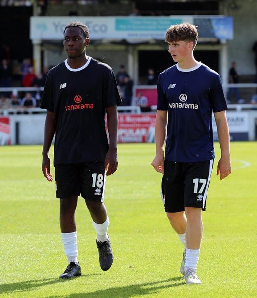 Another positive day for the academy with 4 players involved in the <a href="/BathCity_FC/">Bath City FC</a>  first team squad. 

Owen Pritchard and Tresor Mabika, joined up with Louis Sweeten and Massimo Sardo for the <a href="/EmiratesFACup/">Emirates FA Cup</a> game at Twerton park.

#romans