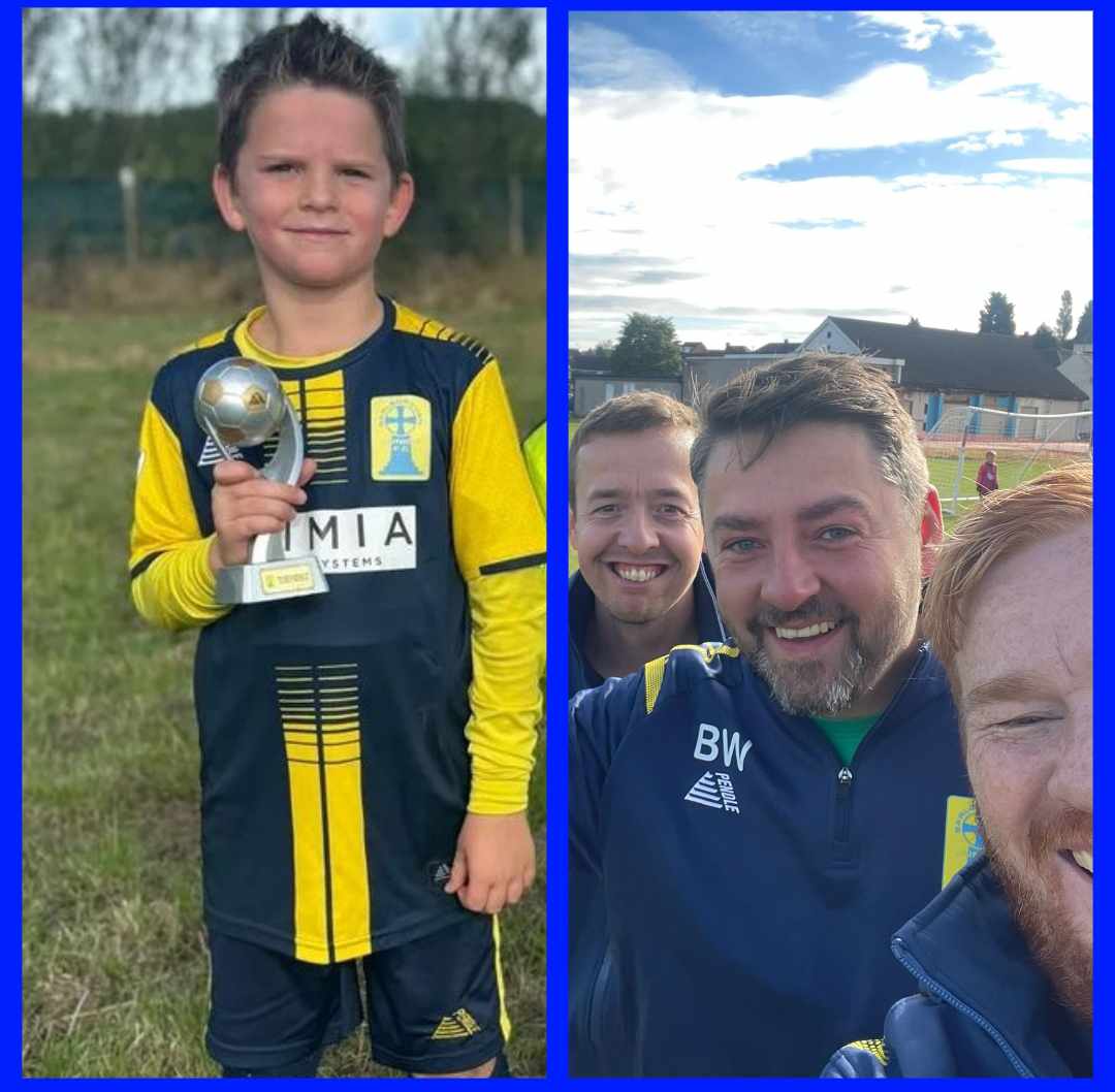 Teamgrassroots_'s tweet photo. A real proud and emotional dad moment today. My son Jack scored his first ever goal and yes I cried! 

The reason I cried was that at one month old we didn't know if Jack would make it. He was seriously ill in hospital with Bacterial Meningitis. He's a warrior and fought the infection. What followed was many appointments to see if there was any "damage" done to his brain along with further tests for things such as hearing. Years and years of worry but he's made an unbelievable recovery and to see him score today was just magnificent.

A shout out to my two wonderful assistant coaches & all his team mates that continue to work hard and support one another and them catching me off guard with a photo just after he scored. 

A message to anyone struggling. Just keep going there are good times on the way.