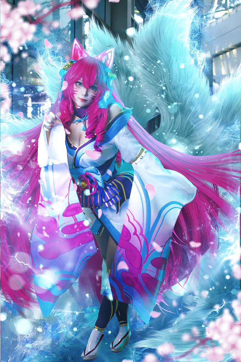 graymeowfu's tweet photo. 💗Don’t you trust me?💗

Spirit Blossom Ahri from AIOC Day 2.
Thanks to Tony for the amazing photoshoots 📷: @Tonyphoto_24 

#ahri #ahricosplay #spiritblossom #spiritblossomahri #leagueoflegends #lolcosplay #lolahricosplay #コスプレ #アーリコスプレ #アーリ #아리 #코스프레 https://t.co/zawMTfVzof
