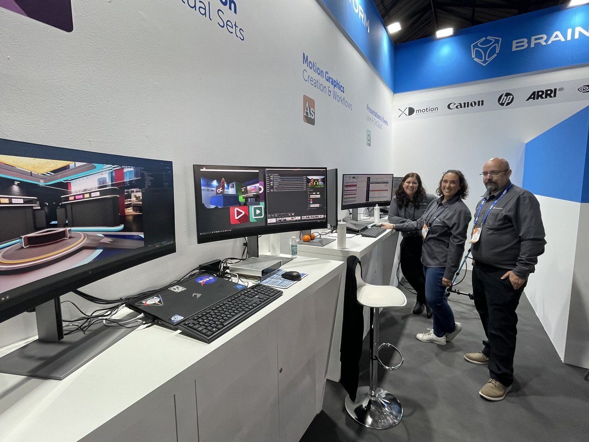 StreamingCol's tweet photo. En Amsterdam sucede @IBCShow, donde nuestro aliado tecnológico @brainstorm3d, está presentando las novedades de todas sus soluciones, entre ellas #EdisonPRO del cual somos embajadores en #StreamingColombia®📡🇨🇴
🧐📲💻https://t.co/H2FmyV3UeD
📸 Hector Viguer - COO Brainstorm https://t.co/YQ4x0oP3xb
