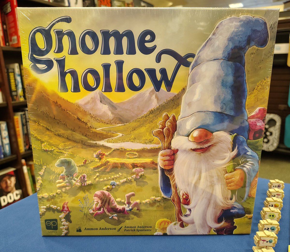 drewstees's tweet image. 🎲 Stop by Barnes &amp;amp; Noble in Lancaster for a demo of the game of the month -- Gnome Hollow! 🎲 Running Sat and Sun from 1-4pm. A fun family-level, tile-laying strategy game from The Op Games. Come see what the buzz is about! 👍

#boardgames
@TheOpGames
@DexEnvoy