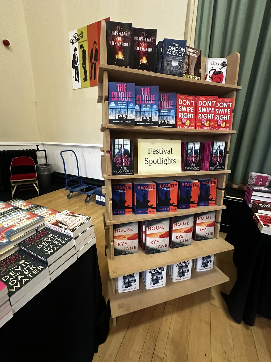 That's my book! #BloodyScotland