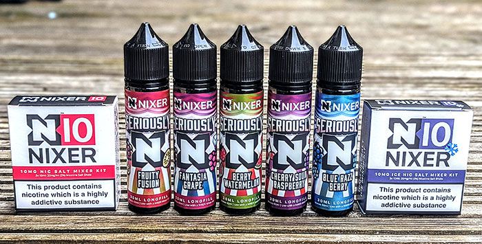 EcigClick's tweet photo. Next up in our series of @DVaping8699 ‘Nixer x’ reviews we have the Nixer x Seriously ( @DoozyEliquids) e-liquid range to look at! 

Thank you to @vapeclub for sending these over!  👉  https://t.co/ruMPfVqfgF

#NixerX #Nixer #Eliquid #EliquidReview #Dispergo #Ecigclick https://t.co/e7fCmk6mqo