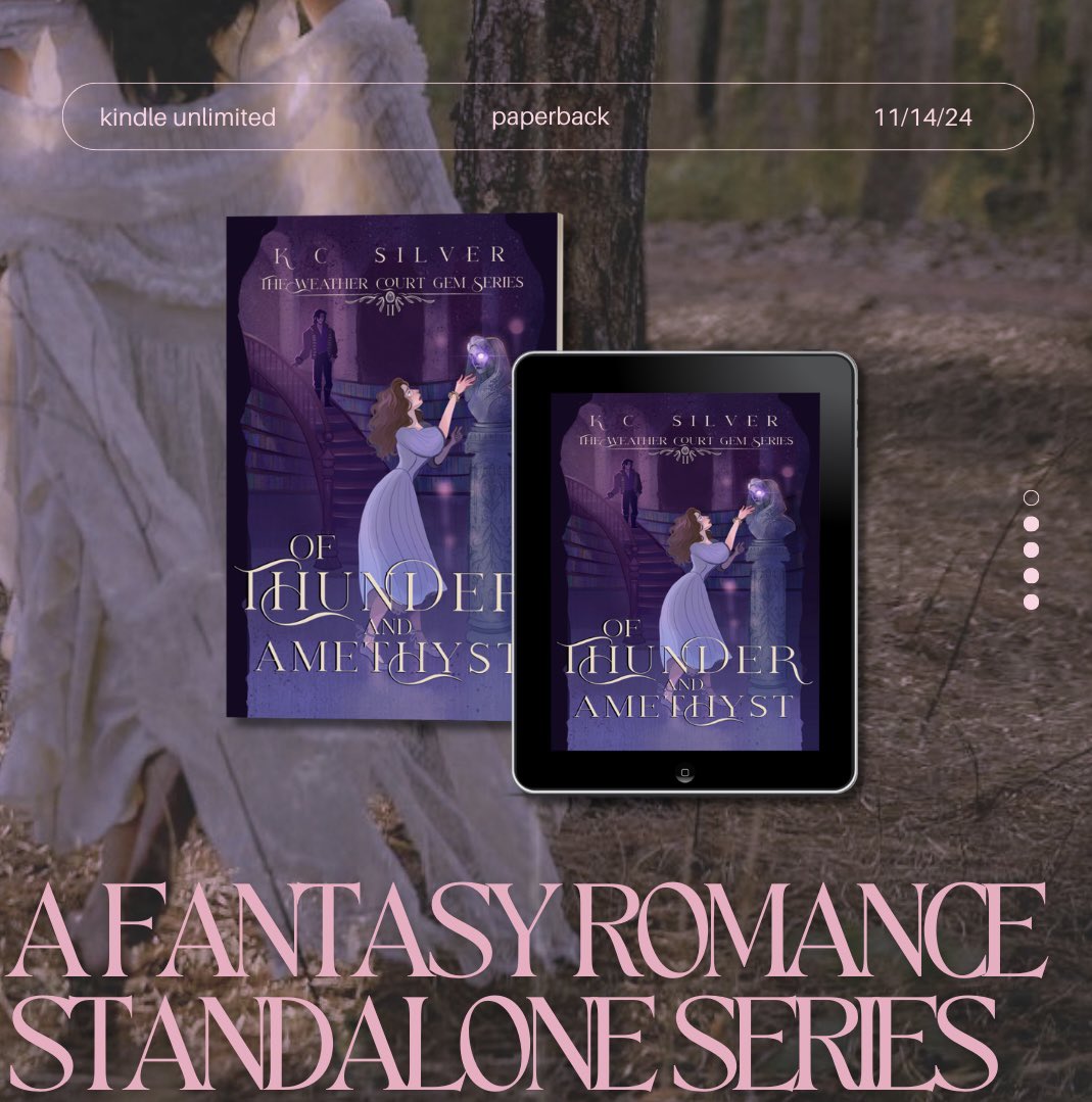 sylwia | PREORDER OF THUNDER AND AMETHYST 💜 tweet media