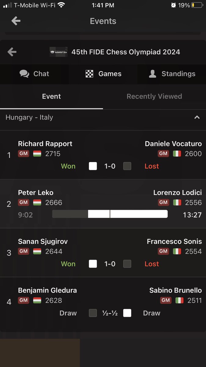 ChessBizkit's tweet image. Convinced they choose pairings based on flag similarities  #ChessOlympiad
