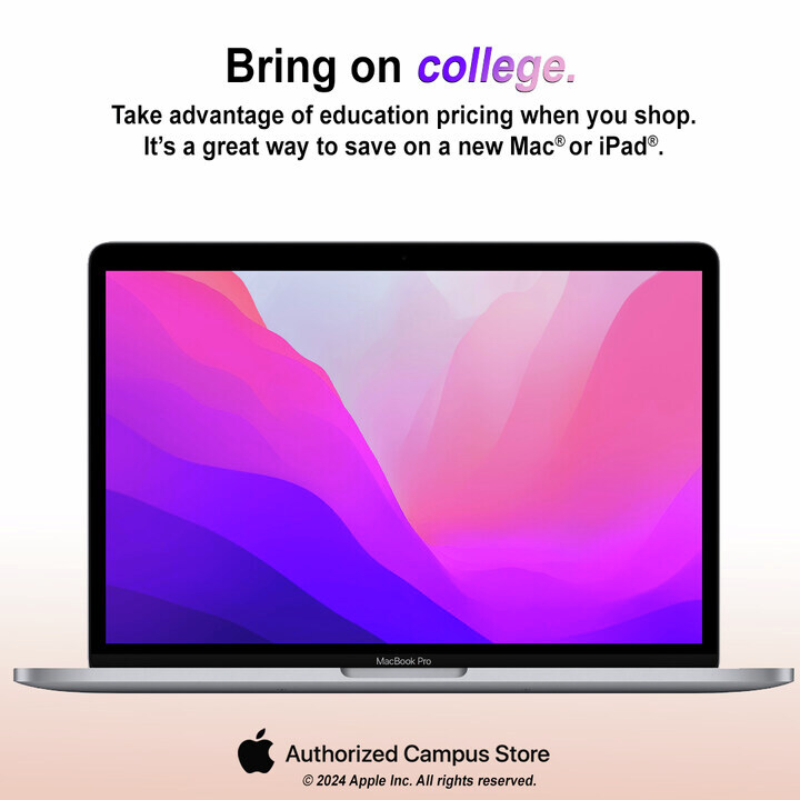 DMC_Bookstore's tweet photo. Educational prices on Apple products are a great way to make your finances stretch! Don't miss out!! Visit our website #dmcbookstore or stop by the store to browse all the great deals! #GoVikings #DelMarCollege #ItTakesAViking #yourcampusstore https://t.co/yRzokW9kwM