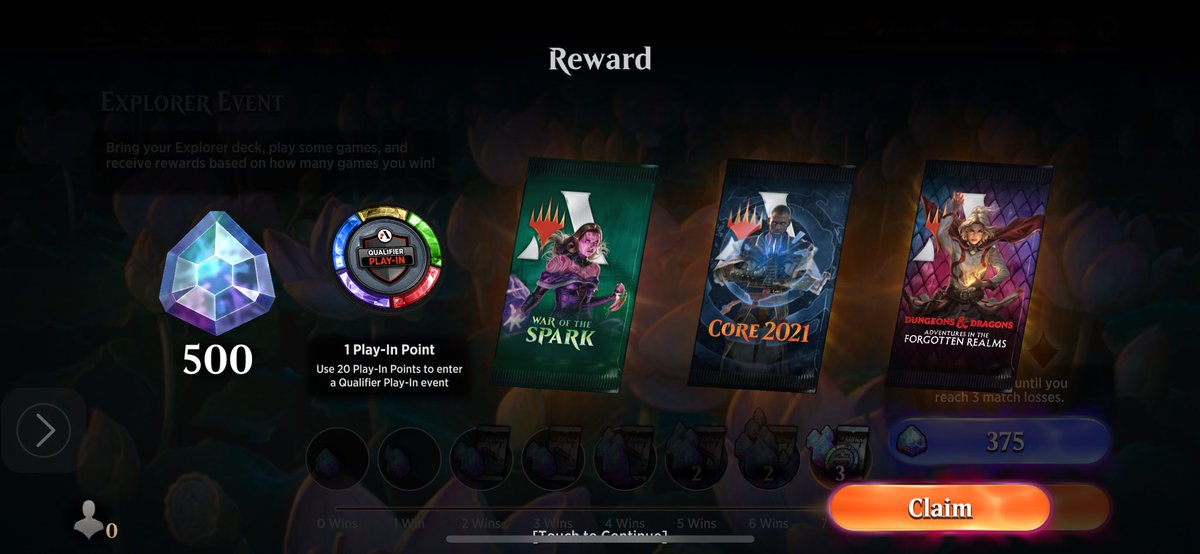 JammerSoul's tweet photo. Explorer Event 7-2 and Play-Point #200
Hitting the 200 mile marker with Azorius Control. Man I really want to take this deck to RC DC but I don’t think it’ll be a good choice with all the aggro decks running around. Format is very diverse~
#MTGArena #mtgexplorer https://t.co/BhzU8yBOO2