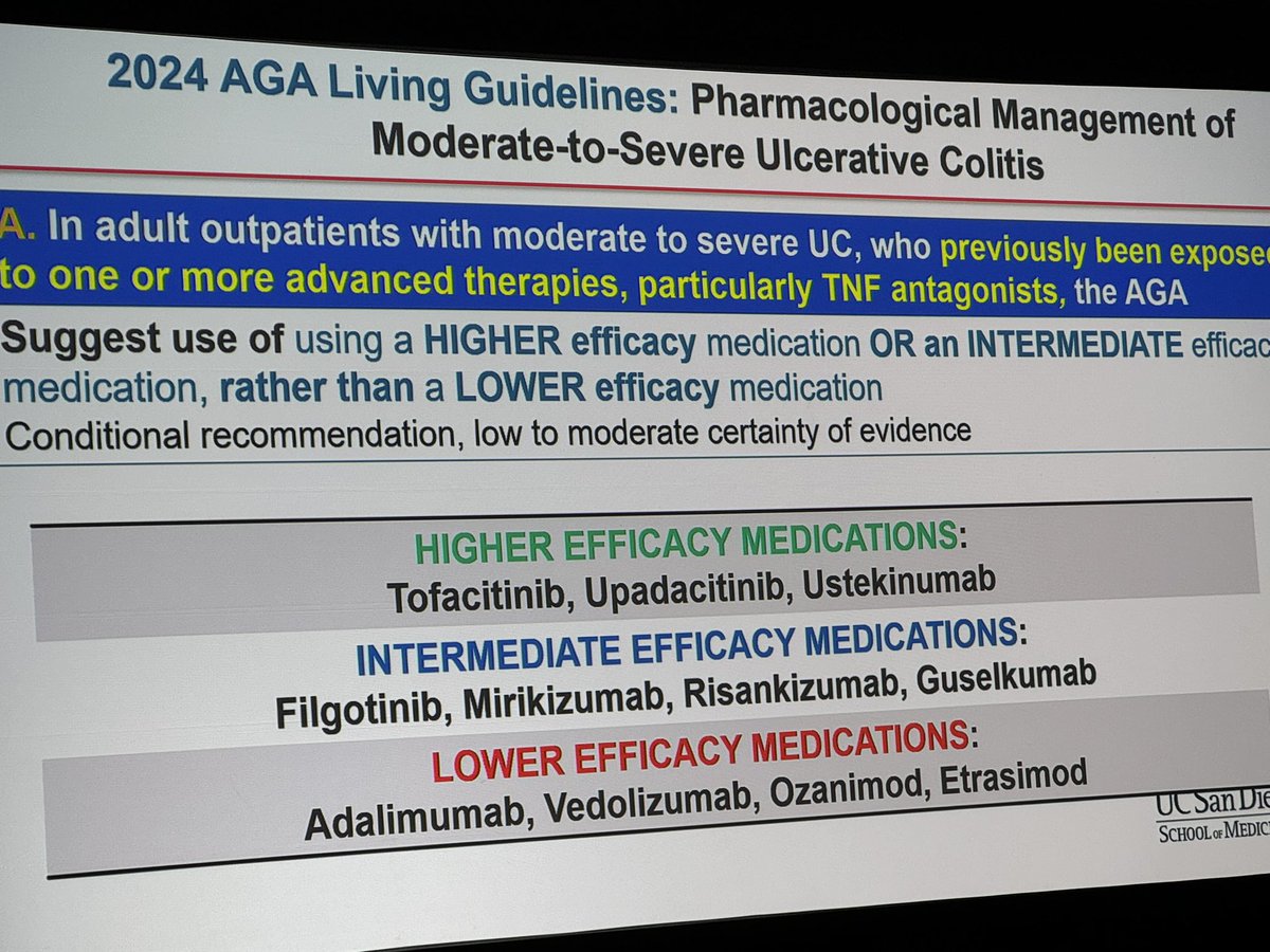 Edward Loftus (@edwardloftus2) on Twitter photo Dr Sid Singh is using his UC positioning talk to preview the <a href="/AmerGastroAssn/">American Gastroenterological Association (AGA)</a> living guidelines on mod-severe UC treatment #Scripps #UCSD #IBD The Boss is upadacitinib not Bruce Springsteen! Dr Sid Singh is using his UC positioning talk to preview the <a href="/AmerGastroAssn/">American Gastroenterological Association (AGA)</a> living guidelines on mod-severe UC treatment #Scripps #UCSD #IBD The Boss is upadacitinib not Bruce Springsteen!