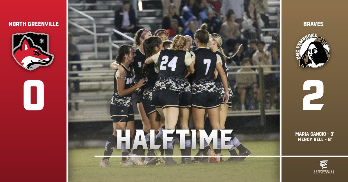 Halftime | UNCP 2 - NGU 0