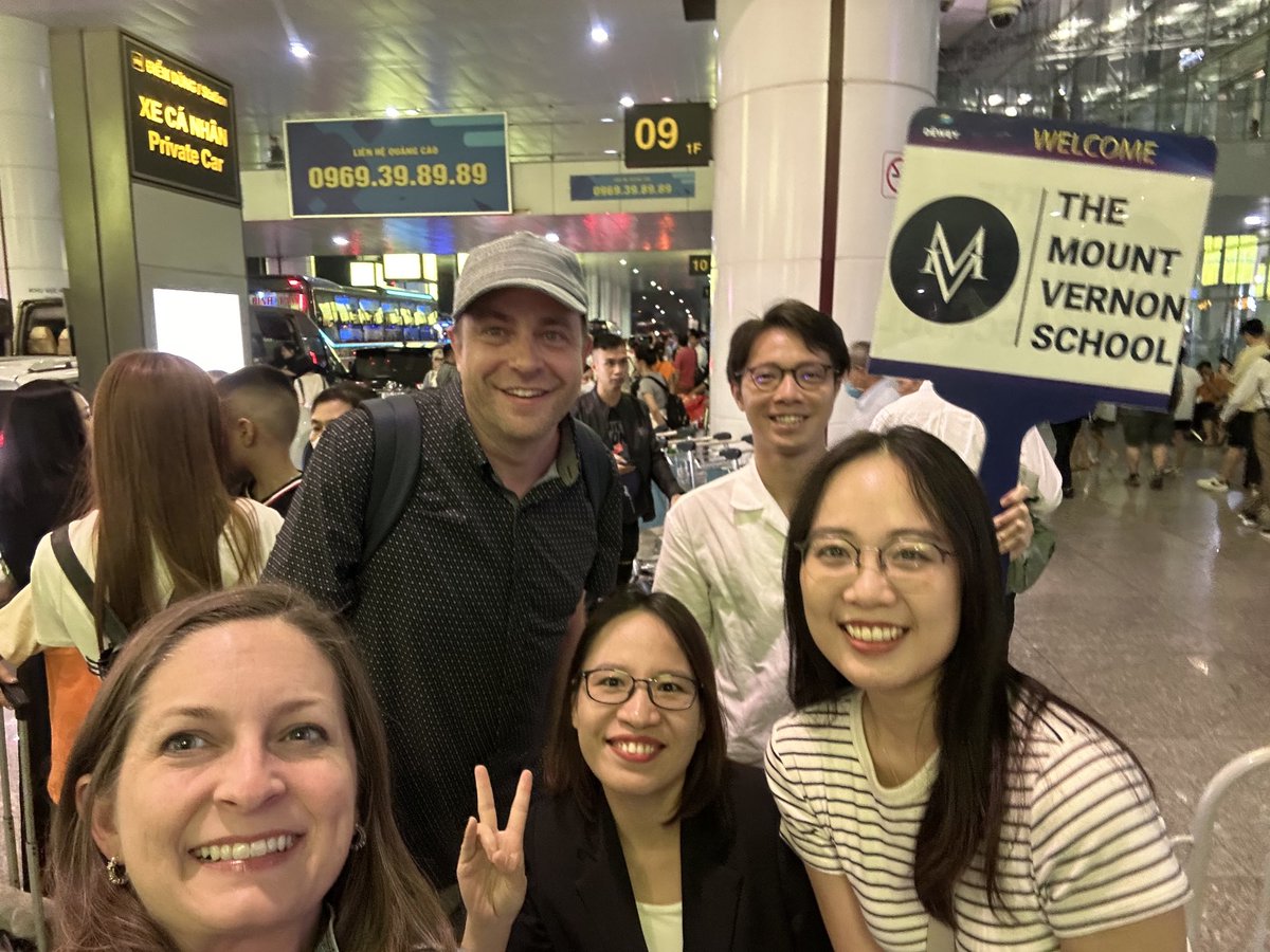 Trish Bogdanchik (@trishbog1) on Twitter photo We are so excited to be in Vietnam, seeing familiar faces from our friends at The Dewey School! <a href="/TheMVSchool/">The Mount Vernon School</a> <a href="/jcolley8/">Jared Colley</a> <a href="/AMTRutledge/">Ann Marsh Rutledge</a> We are so excited to be in Vietnam, seeing familiar faces from our friends at The Dewey School! <a href="/TheMVSchool/">The Mount Vernon School</a> <a href="/jcolley8/">Jared Colley</a> <a href="/AMTRutledge/">Ann Marsh Rutledge</a>