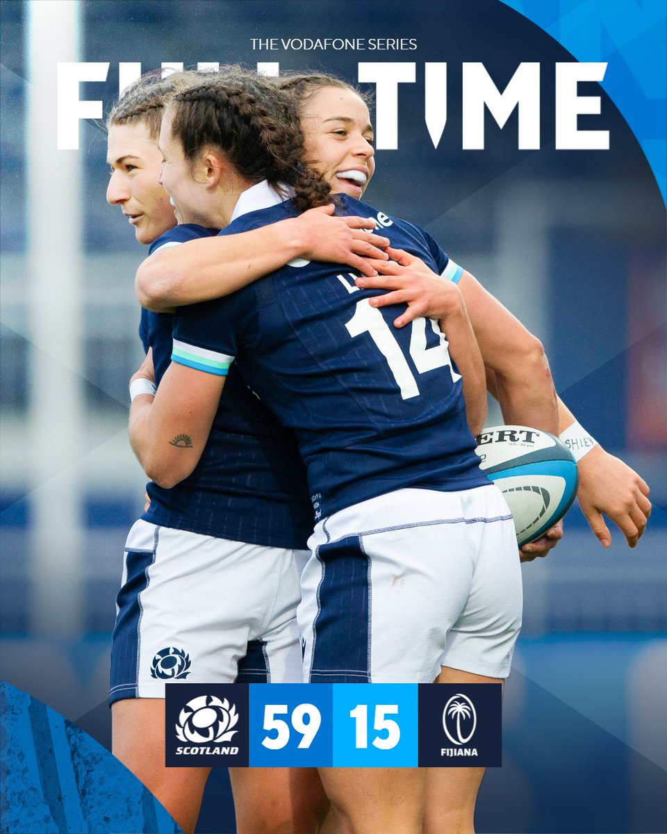 Two wins from two in The Vodafone Series 🏴󠁧󠁢󠁳󠁣󠁴󠁿

#AsOne
