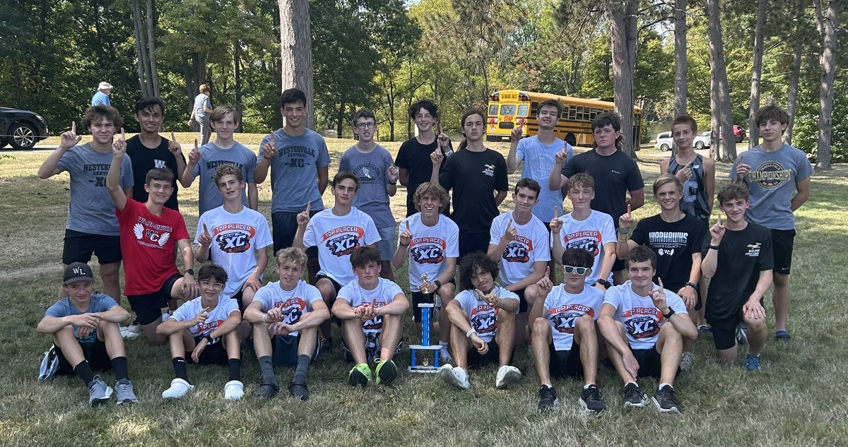 WCHS Boys Track & XC (@warhawkstfcc) on Twitter photo Congrats Warhawks at the Galion XC Festival! Team Champions! #warhawksxc24 #soar <a href="/dsayre32/">Dawn Sayre</a> <a href="/Athletics_WCHS/">WCHS Athletics</a> Congrats Warhawks at the Galion XC Festival! Team Champions! #warhawksxc24 #soar <a href="/dsayre32/">Dawn Sayre</a> <a href="/Athletics_WCHS/">WCHS Athletics</a>