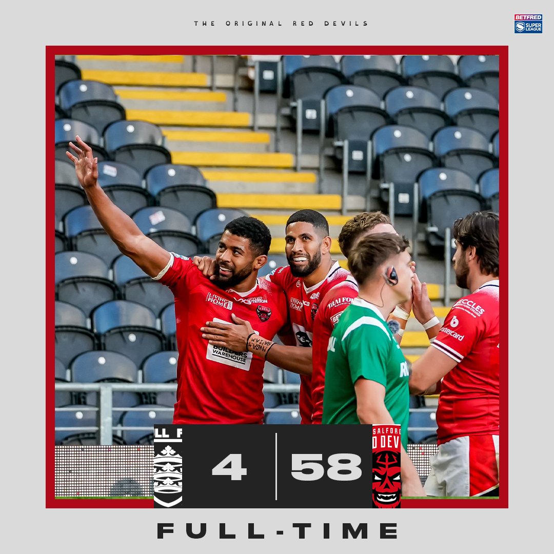 The Reds run riot at the MKM! 🔥