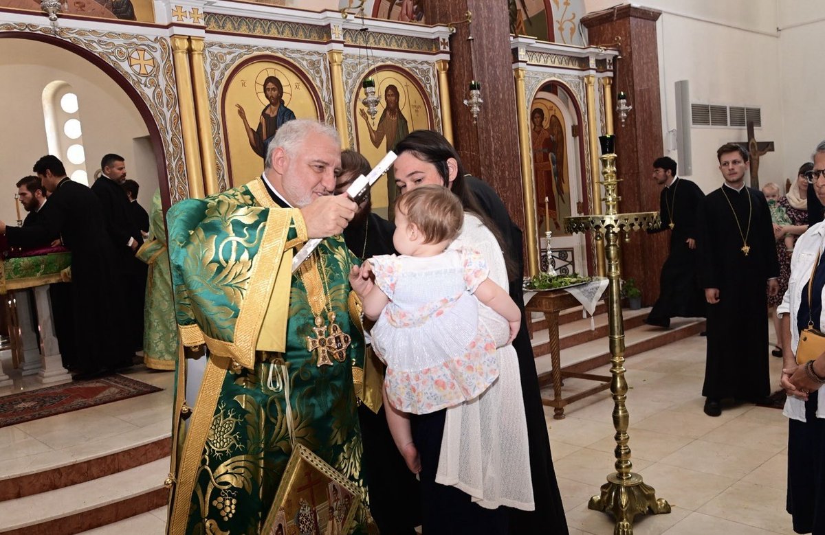 Elpidophoros's tweet photo. The Lord asks us to choose to love over hate, generosity over selfishness, and compassion over indifference: then we are truly carrying our crosses, plowing the same path He did on the way to Golgotha. https://t.co/Gmxq0L4UXq