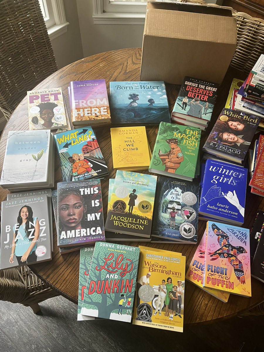 Huge THANKS to <a href="/penguinrandom/">Penguin Random House 🐧🏠📚</a> for this beautiful donation of books for our upcoming Magic of Literacy! 

We know that representation matters and all kids deserve to see themselves in the pages they read 🔮📚