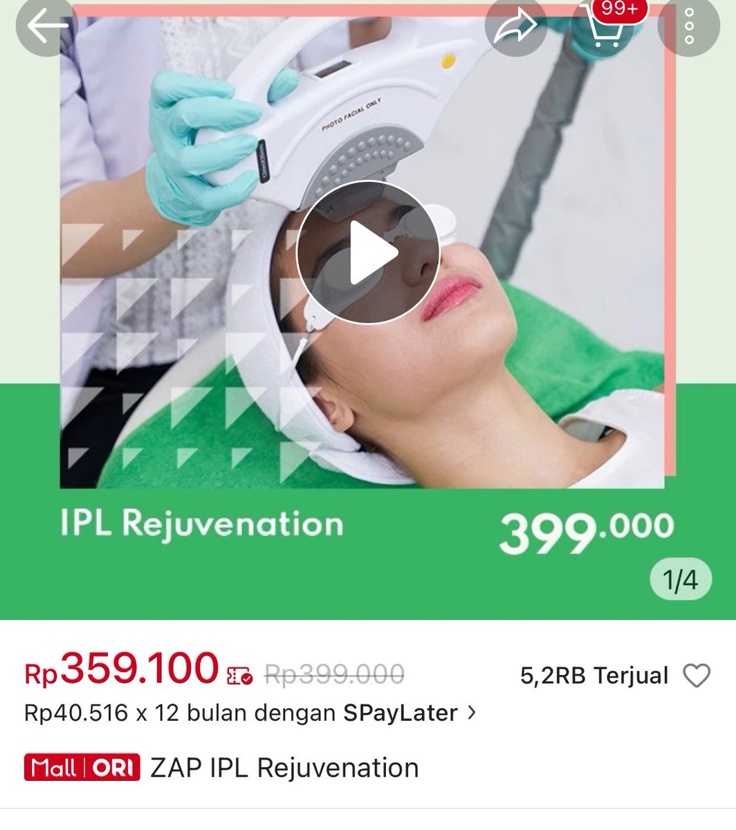 yamastoru's tweet photo. For sale 99k only✅
Harga normal 359k❌
IPL Rejuve Voucher
Hanya untuk yg blm pernah sama sekali ngeZAP
Hanya bs digunakan di Citywalk Gajah Mada, Jakarta.
#zonauang #zonajajan https://t.co/giFqJB47xk