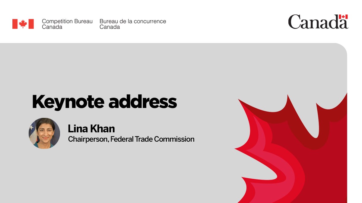 CompBureau's tweet photo. We are thrilled to share that Lina Khan, the Chairperson of the @FTC, will be giving the virtual keynote address for #CBsummit 2024!  

Don’t miss out – register today:  https://t.co/wOgdXZc0Ln https://t.co/q8TmySdXdx