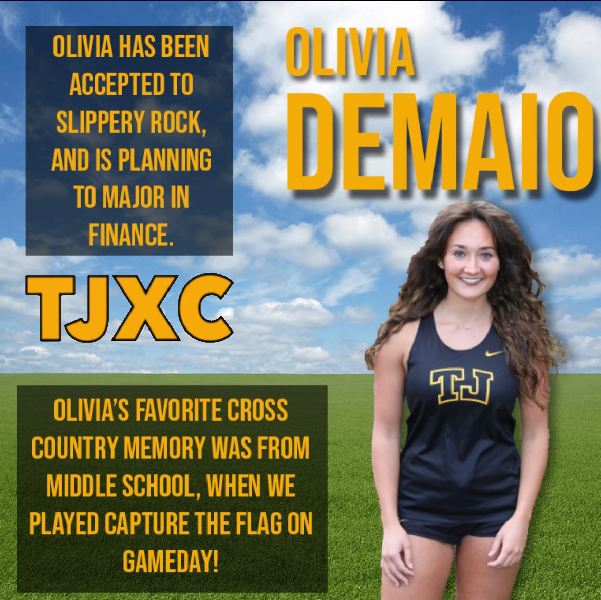 Celebrating our Seniors! 
Congratulations  Olivia! 
<a href="/wjhsd/">West Jefferson Hills SD</a> <a href="/TJHSJaguars/">TJHSJaguars</a>