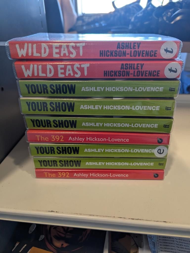 Stack of my books at Millennium Library, Norwich

🧡💚❤️