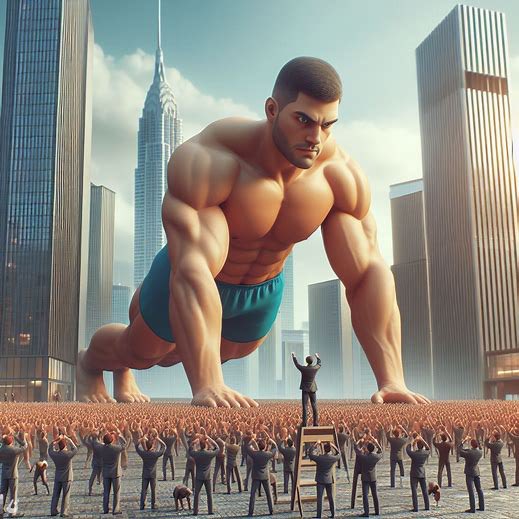 Workouts are so much funner with thousands upon thousands of tiny men worshipping your every move. 

💪🏻🧎🏿‍♂️🧎🏻‍♂️🧎🏼‍♂️🧎🏽‍♂️

#muscleworship #gaymacrophilia #gaybodybuilder #SizeTwitter