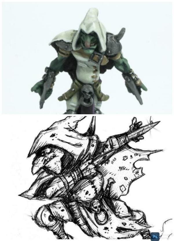 Due to the new changes in the Chaos Dwarf team, we have thought of making a Hobgoblin Assassin with the same vestment as the other one we had made as a star player. So those who already have it, with having their pair, would already have both positional ones. #bloodbowl