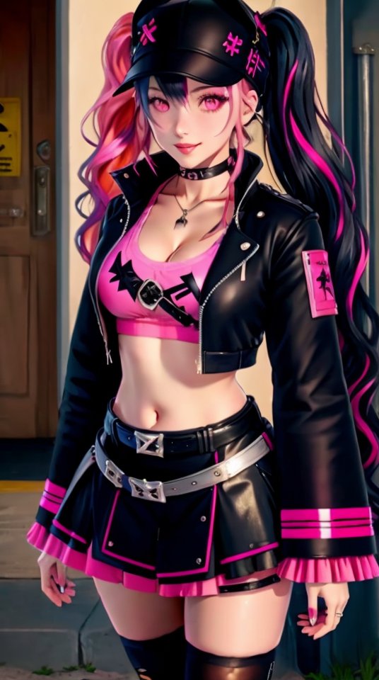 BadToxicAI's tweet photo. #skirt #twintails #midriff #Zoe #ZoePalworld #pinkHair #longHair #tornClothes #Girl #AIGirl #Girls #AIGirls #Pal #Pals #PalWorld #PalGame #PalWorldMemes #LoRA #LoRAZoePalworld #Auto1111 #StableDiffusion #safetensors #AIArt #AIFilter #AI #Kunst #art #lyriel v16 DPM++ 3M SDE Karras https://t.co/3OLk0kp86I