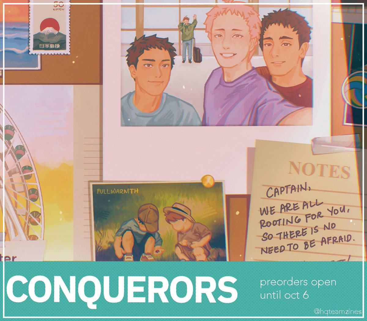 hqteamzines's tweet photo. 🍃 ZINE PREVIEW 🍃

Today's artwork by @fullwarmth is a collection of memories documented throughout the years! Check out what the rest of Seijoh's team is up to by getting a copy of our zine.

🛒 https://t.co/aDwO6SUGN3 https://t.co/y2ENY2k7RJ